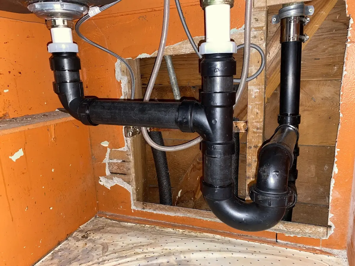 Professional Repiping Services equipment and tools on the job in Hamden